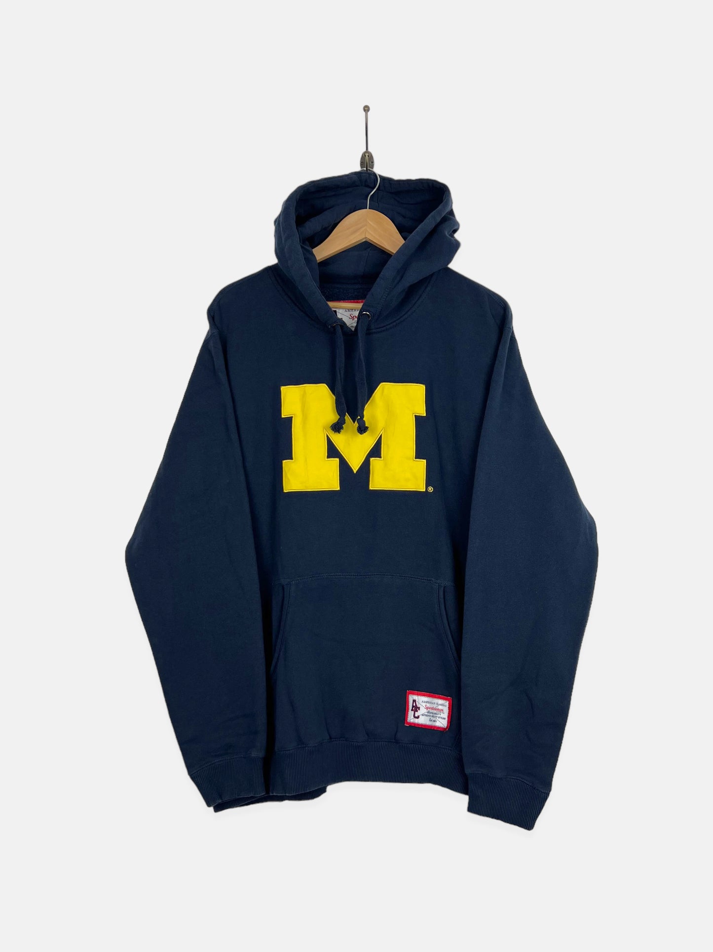 90's Michigan Embroidered Vintage Hoodie Size XL-2XL