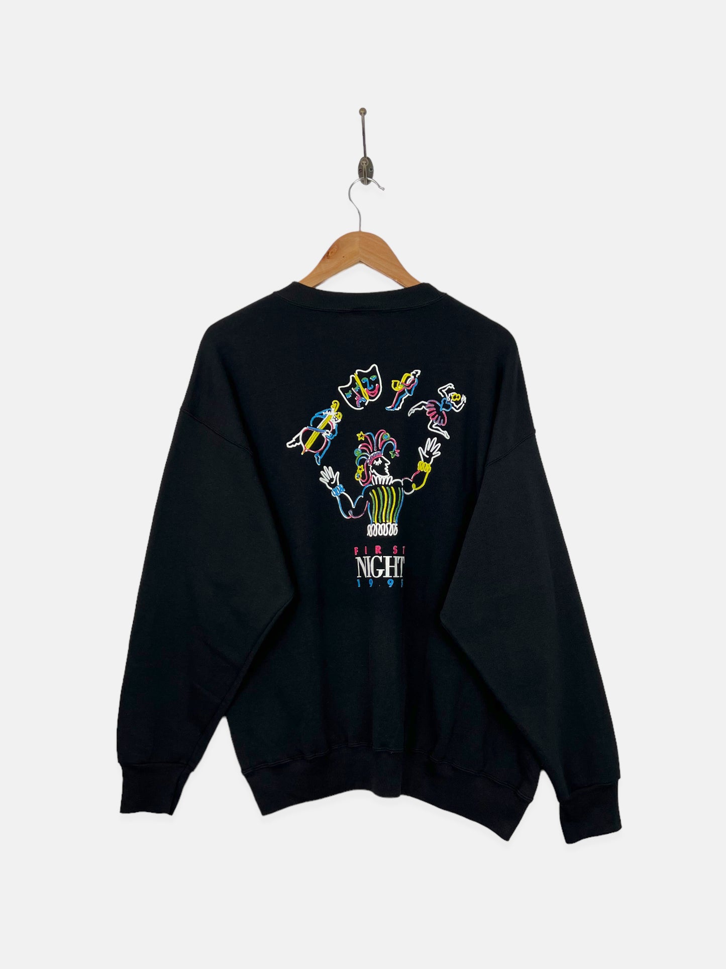 90's Arts Hermosa USA Made Vintage Sweatshirt Size M-L