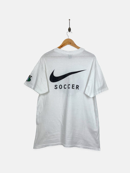 1996 Nike MLS Soccer USA Made Vintage T-Shirt Size L
