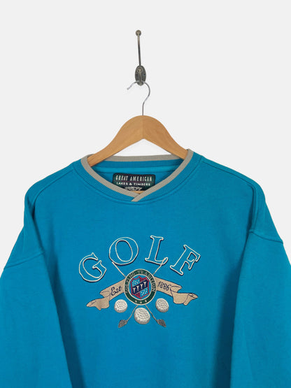 90's Golf Embroidered Vintage Sweatshirt Size L