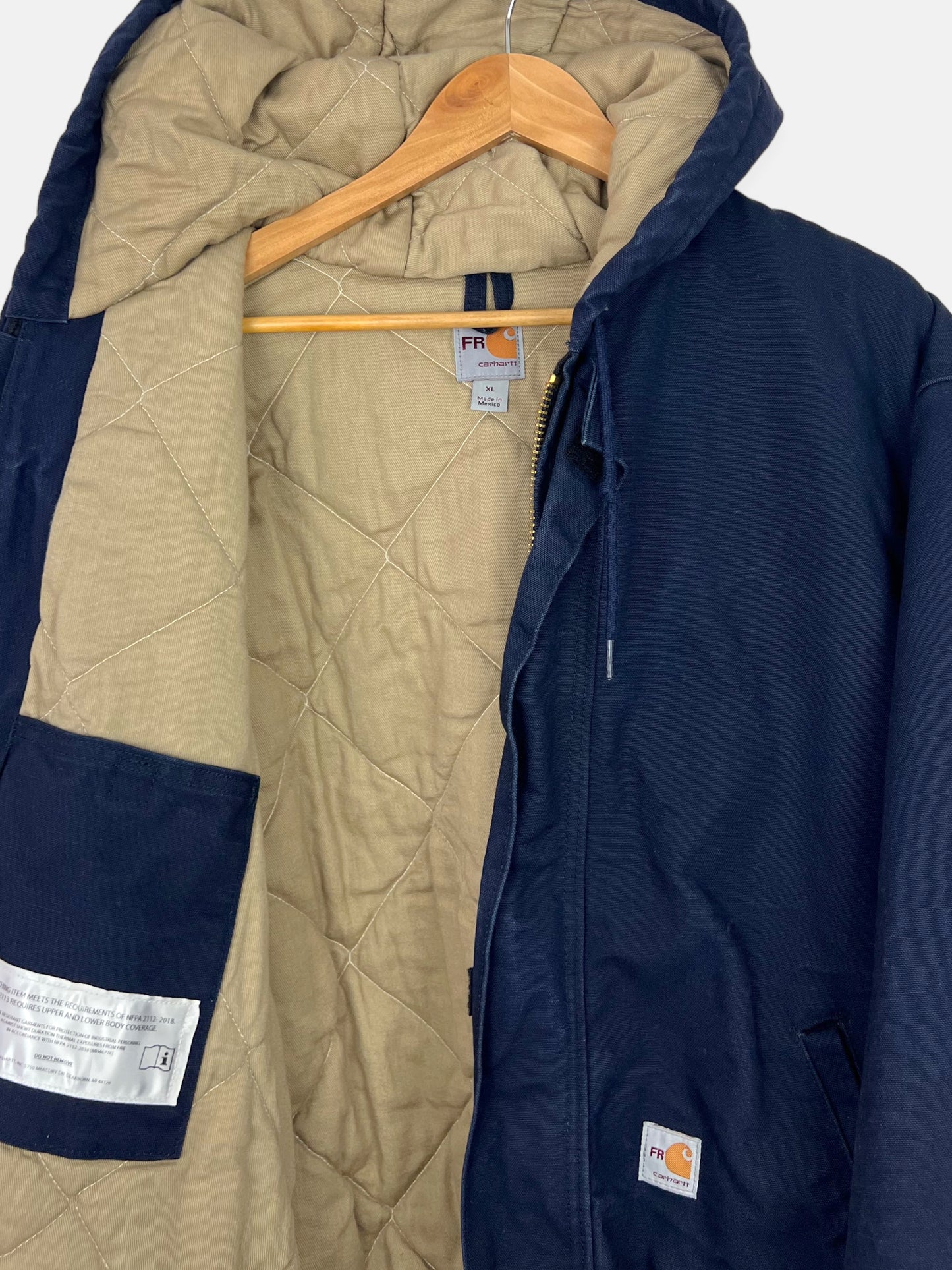 90's Carhartt Heavyweight Vintage Jacket with Hood Size XL
