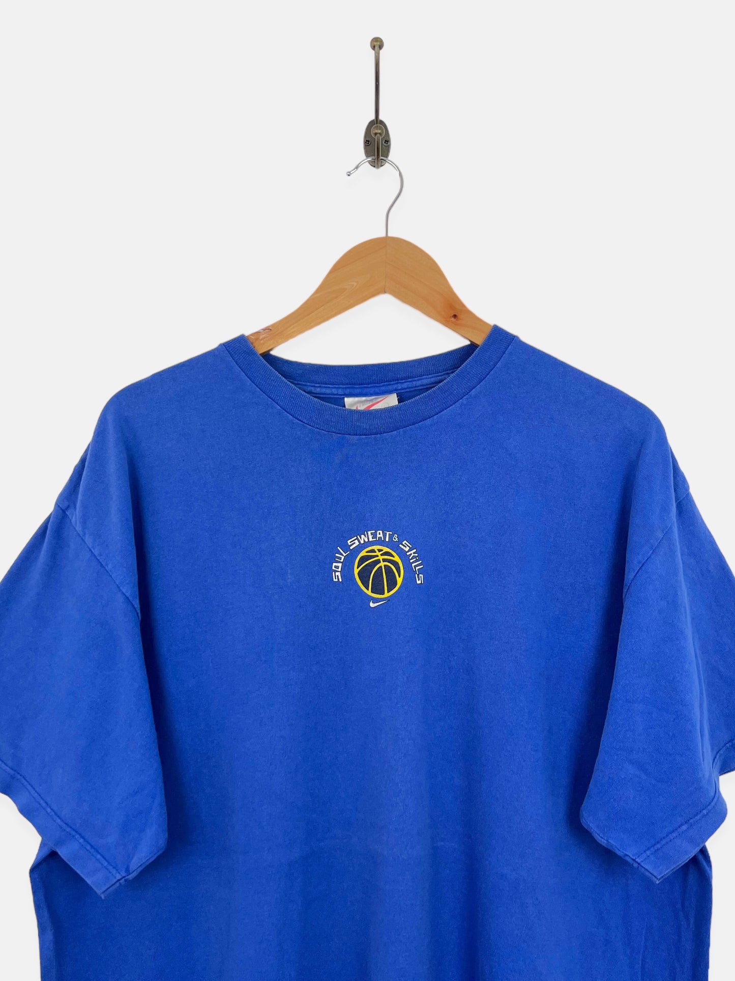 90's Nike Soul Sweat & Skills USA Made Vintage T-Shirt Size L-XL