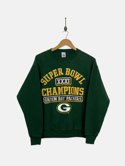 1997 Green Bay Packers NFL USA Made Vintage Sweatshirt Size 10