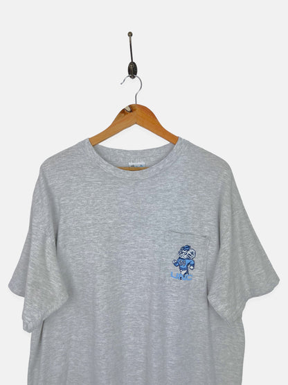 90's UNC Tar Heels USA Made Vintage T-Shirt Size M-L