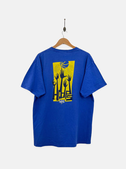 90's Nike Soul Sweat & Skills USA Made Vintage T-Shirt Size L-XL