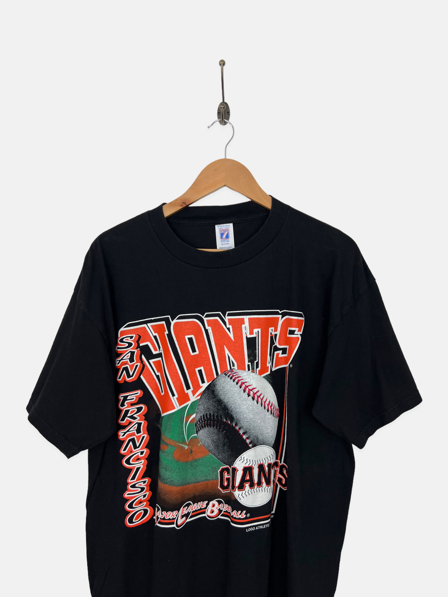 90's San Francisco Giants MLB USA Made Vintage T-Shirt Size L