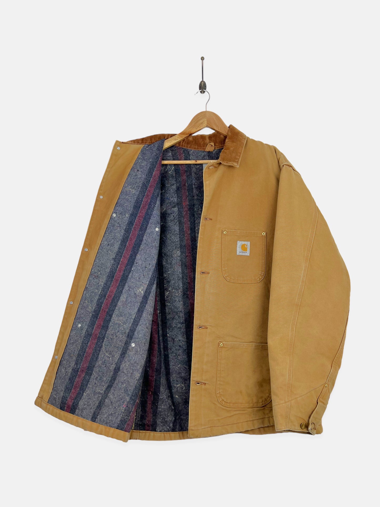 90's Carhartt Heavy Duty Lined Vintage Jacket Size 2-3XL