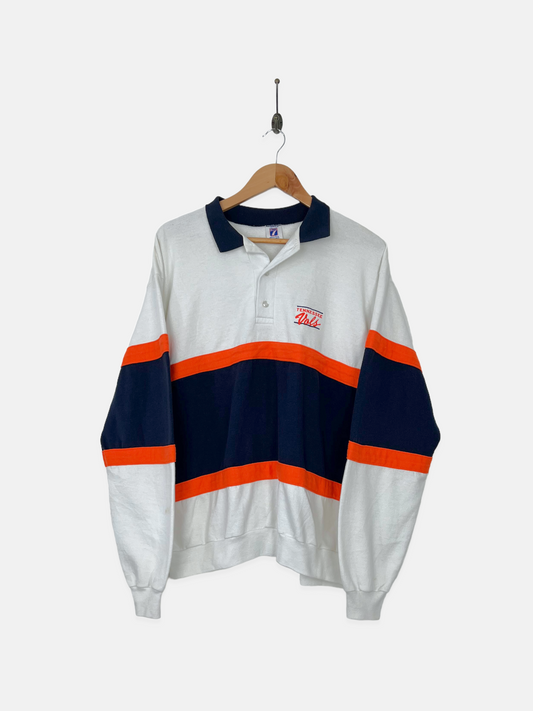 90's Tennessee Volunteers USA Made Embroidered Vintage Collared Sweatshirt Size M
