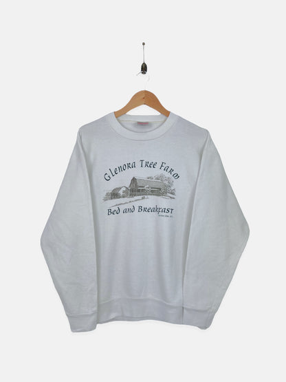 90's Glenora Tree Farm USA Made Vintage Sweatshirt Size 12