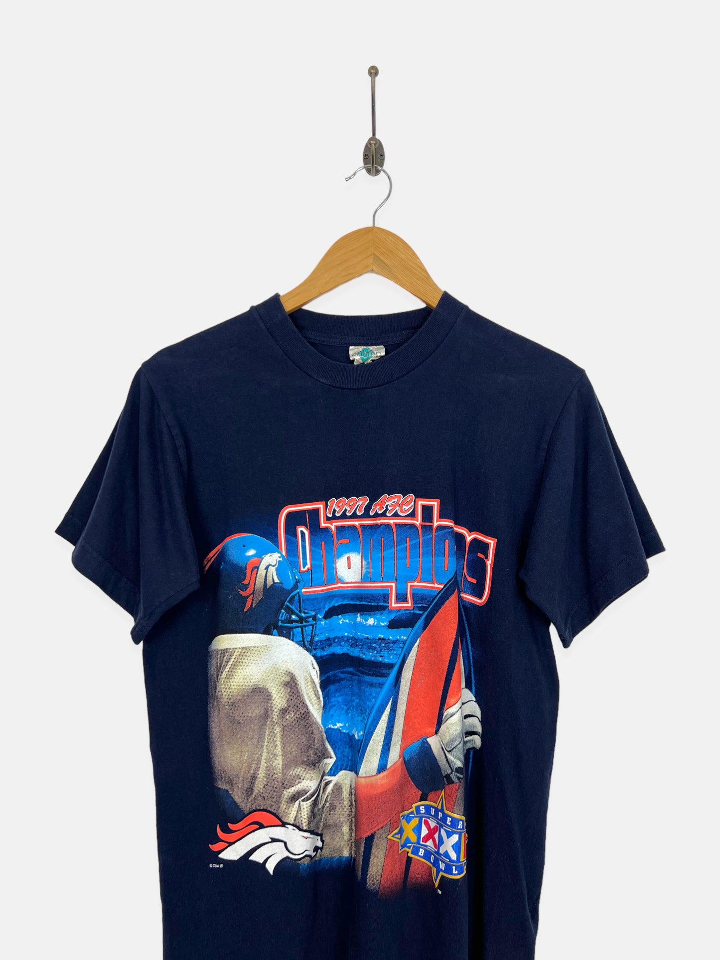 1997 Denver Broncos NFL Vintage T-Shirt Size 8