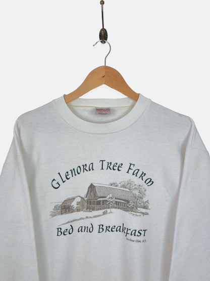 90's Glenora Tree Farm USA Made Vintage Sweatshirt Size 12