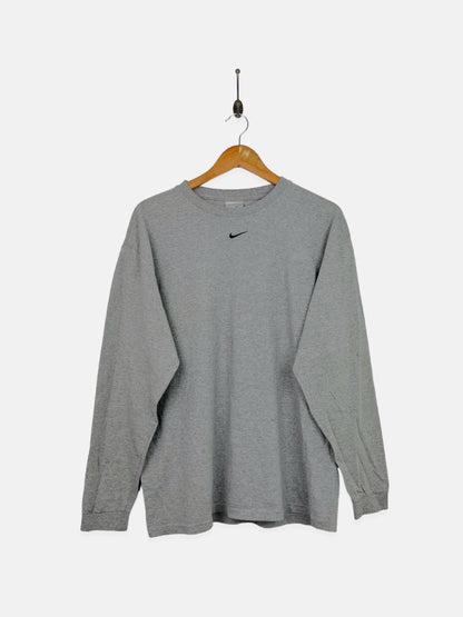 90's Nike Canada Made Embroidered Vintage Longsleeve Size L