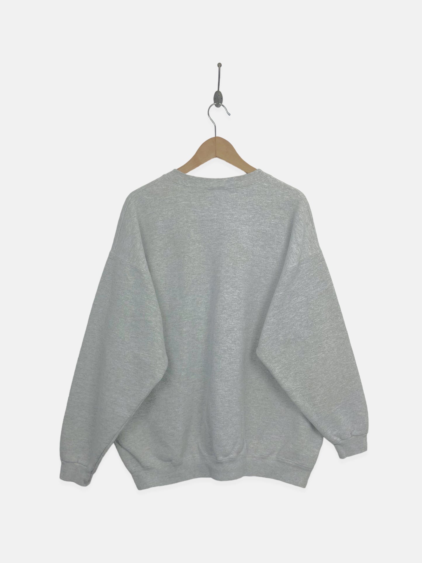 90's Detroit Red Wings NHL USA Made Embroidered Vintage Sweatshirt Size L-XL