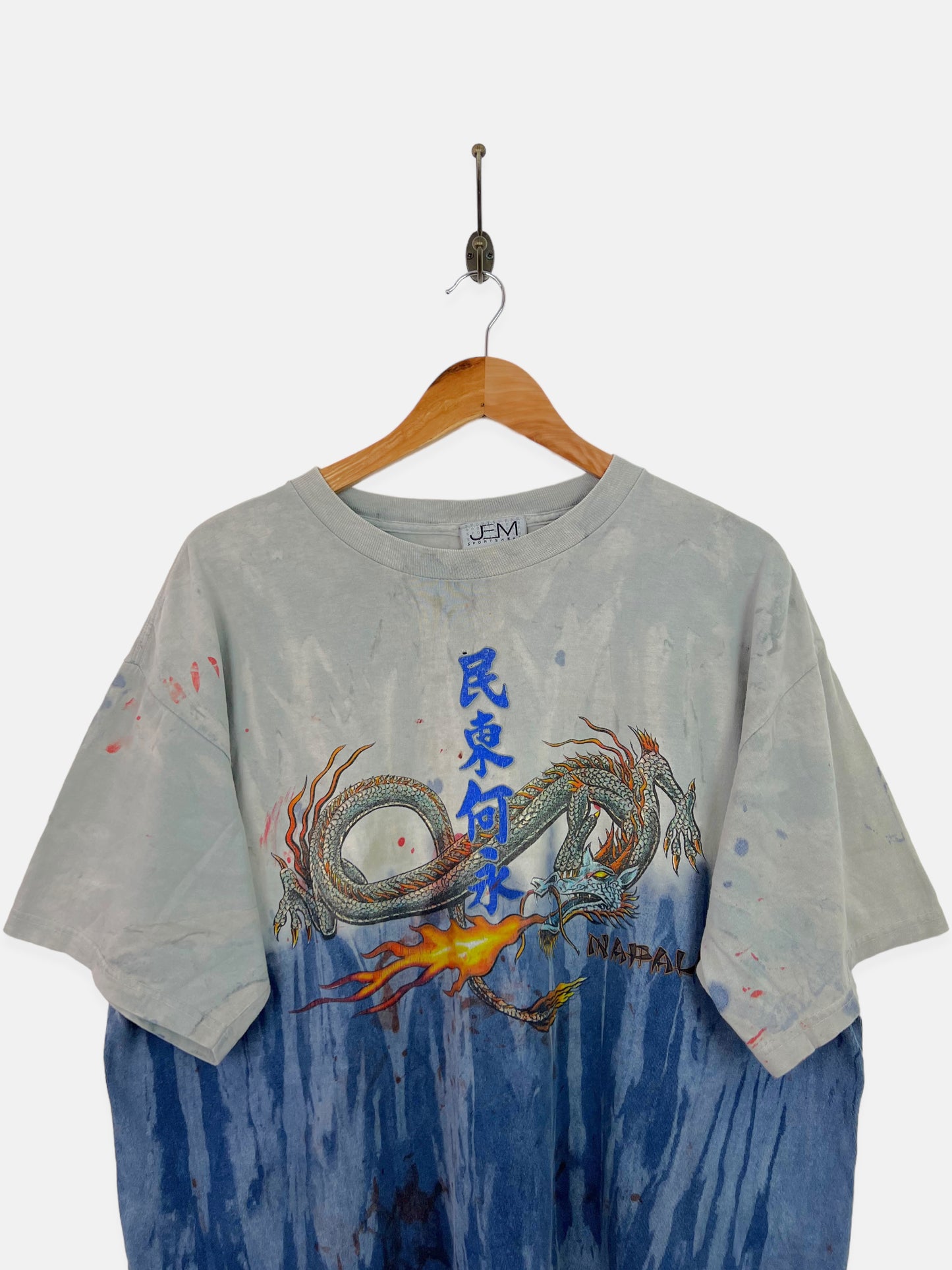 90's Na Pali Dragon Vintage T-Shirt Size XL