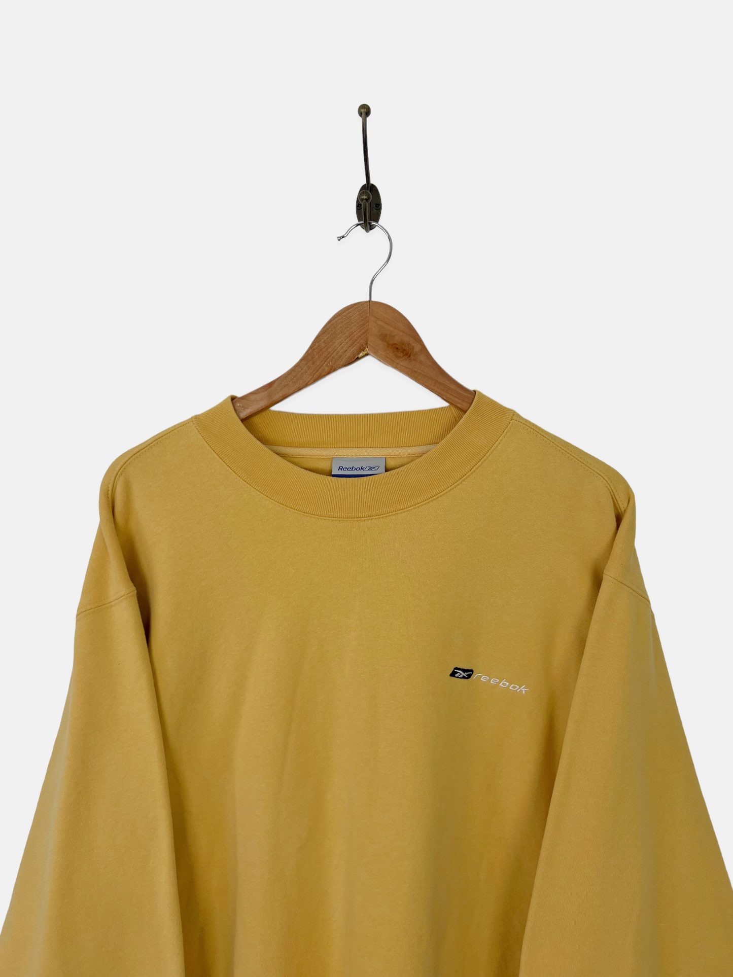 90's Reebok Embroidered Vintage Sweatshirt Size M-L