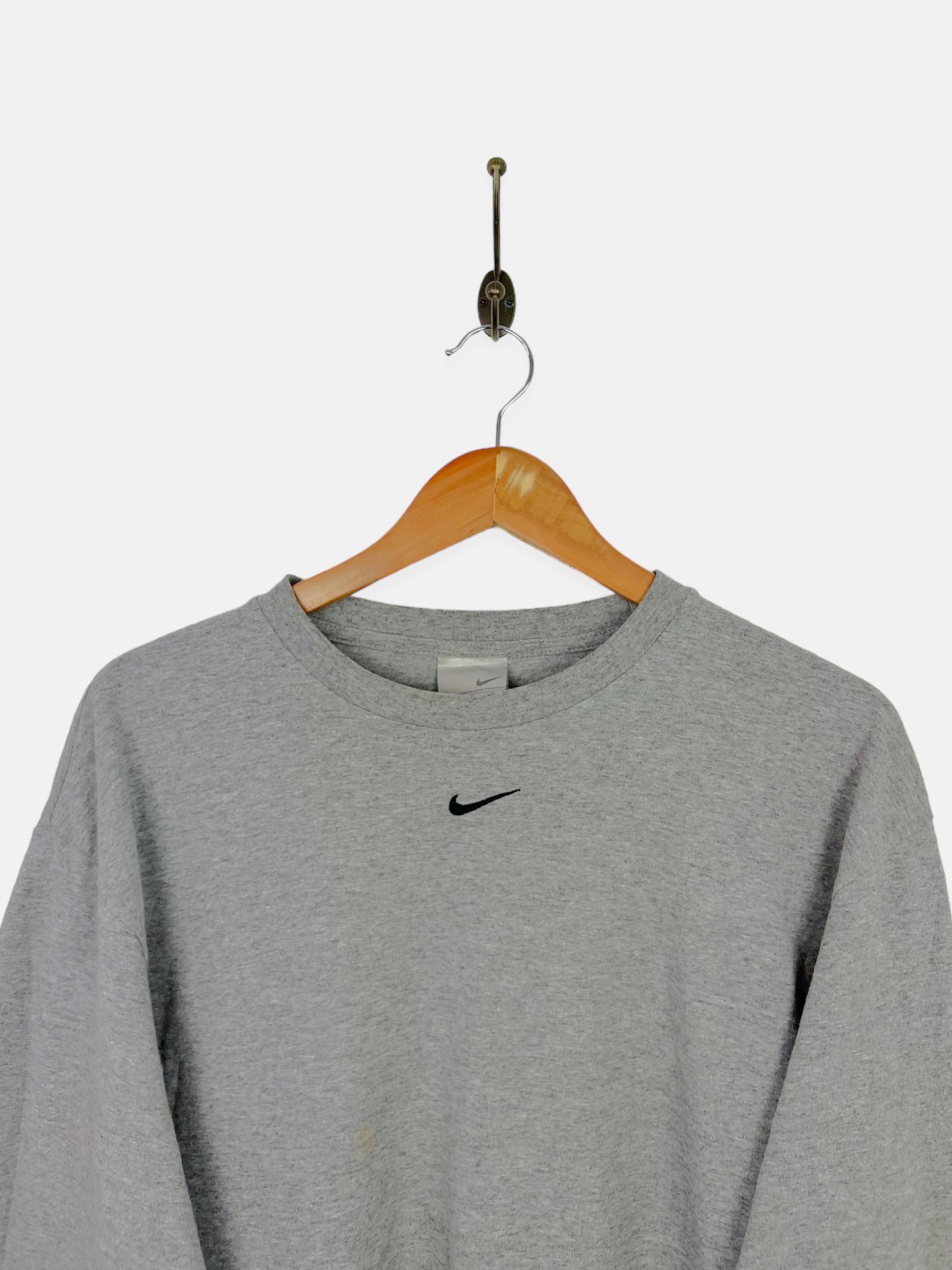 90's Nike Canada Made Embroidered Vintage Longsleeve Size L