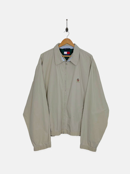 90's Tommy Hilfiger Embroidered Light Jacket Size XL