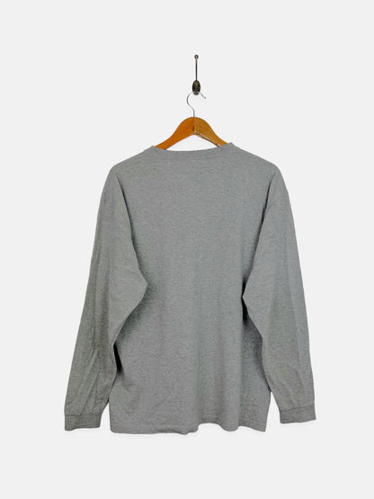 90's Nike Canada Made Embroidered Vintage Longsleeve Size L