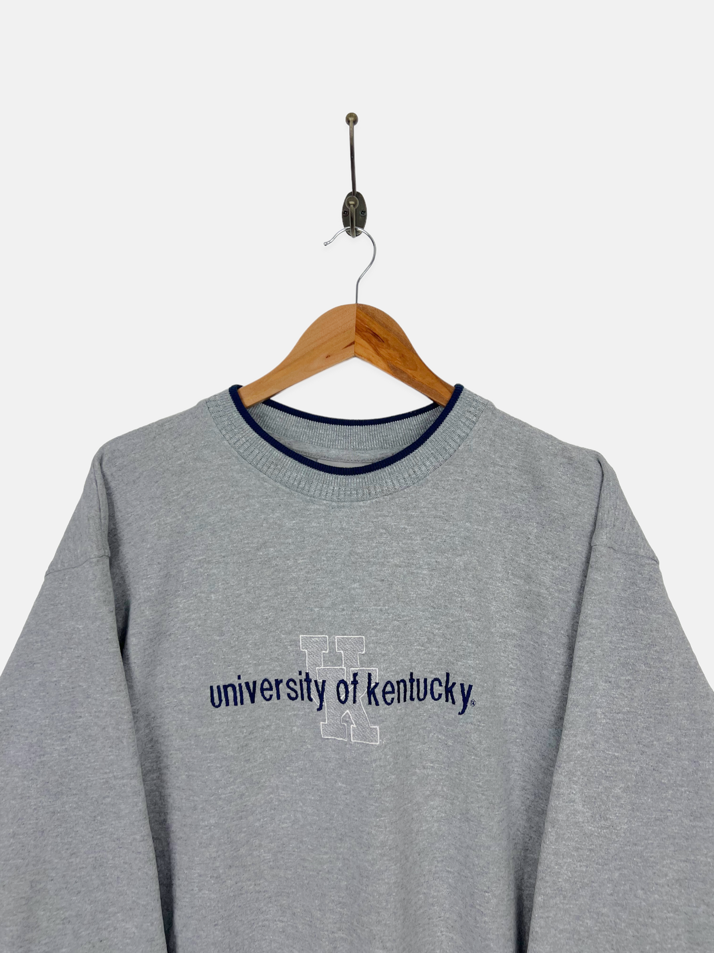 90's Kentucky University Embroidered Vintage Sweatshirt Size M-L
