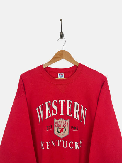 90's Western Kentucky University USA Made Vintage Sweatshirt Size L