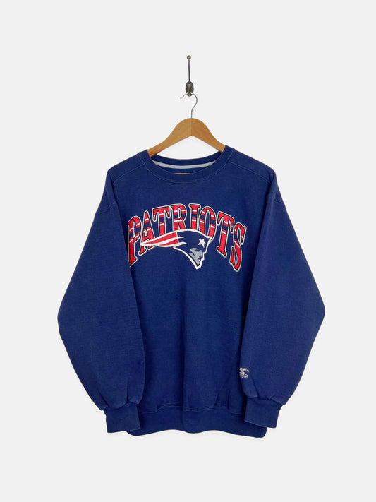 90's New England Patriots Starter NFL USA Made Vintage Sweatshirt Size M