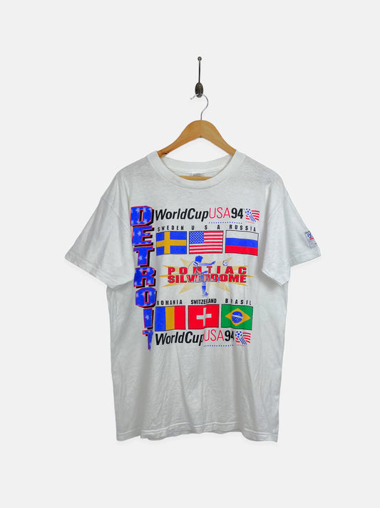 1994 Detroit Football World Cup USA Made Vintage T-Shirt Size S-M