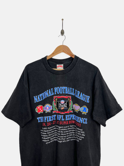 1992 NFL Super Bowl Experience USA Made Vintage T-Shirt Size XL