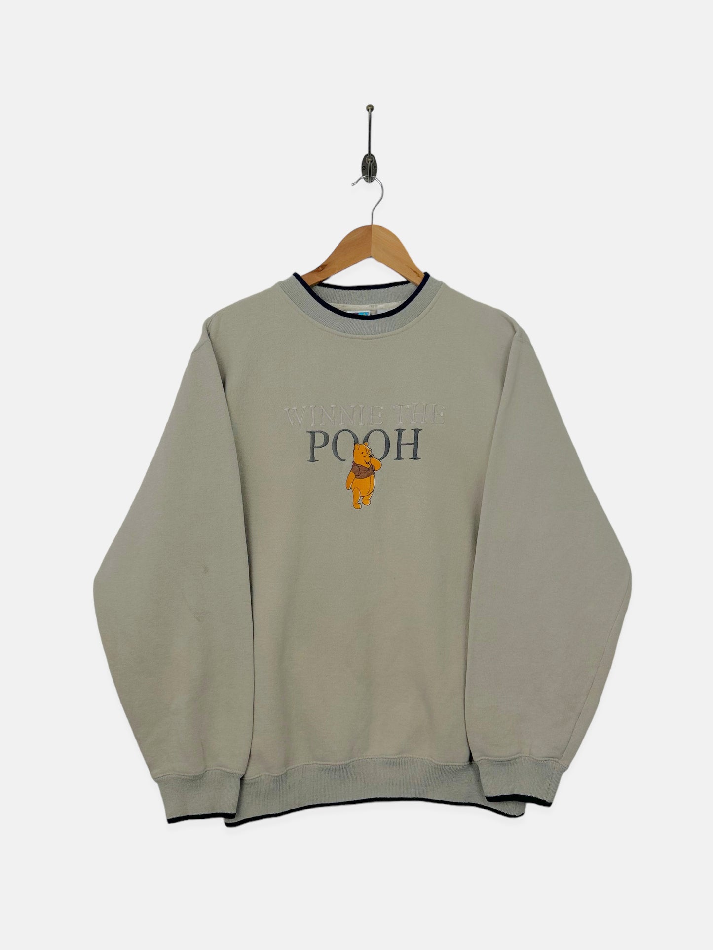 90's Disney Winnie The Pooh Embroidered Vintage Sweatshirt Size M-L