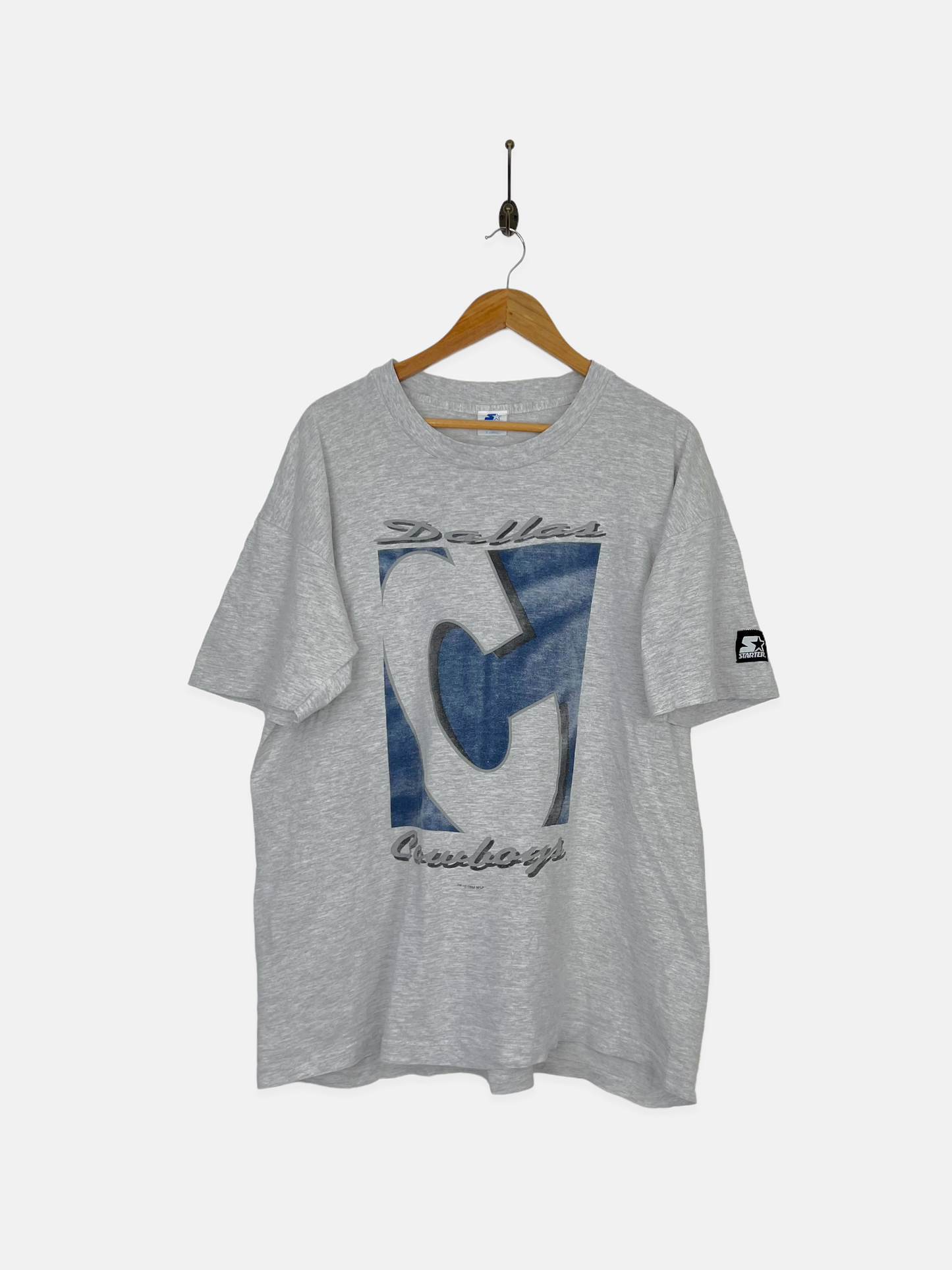 1993 Dallas Cowboys Starter NFL USA Made Vintage T-Shirt Size XL-2XL