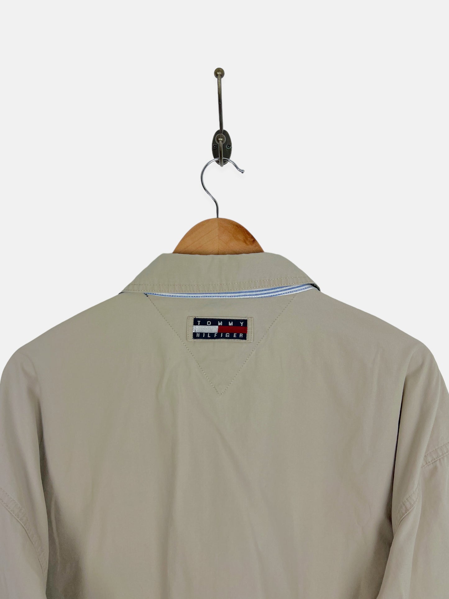 90's Tommy Hilfiger Embroidered Light Jacket Size XL