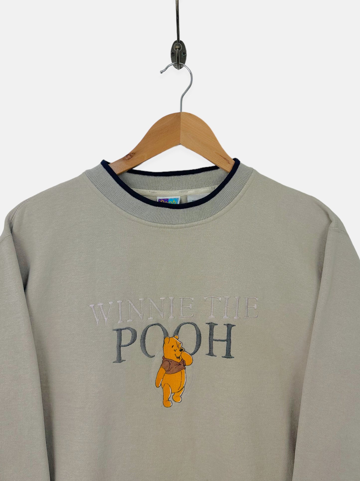 90's Disney Winnie The Pooh Embroidered Vintage Sweatshirt Size M-L