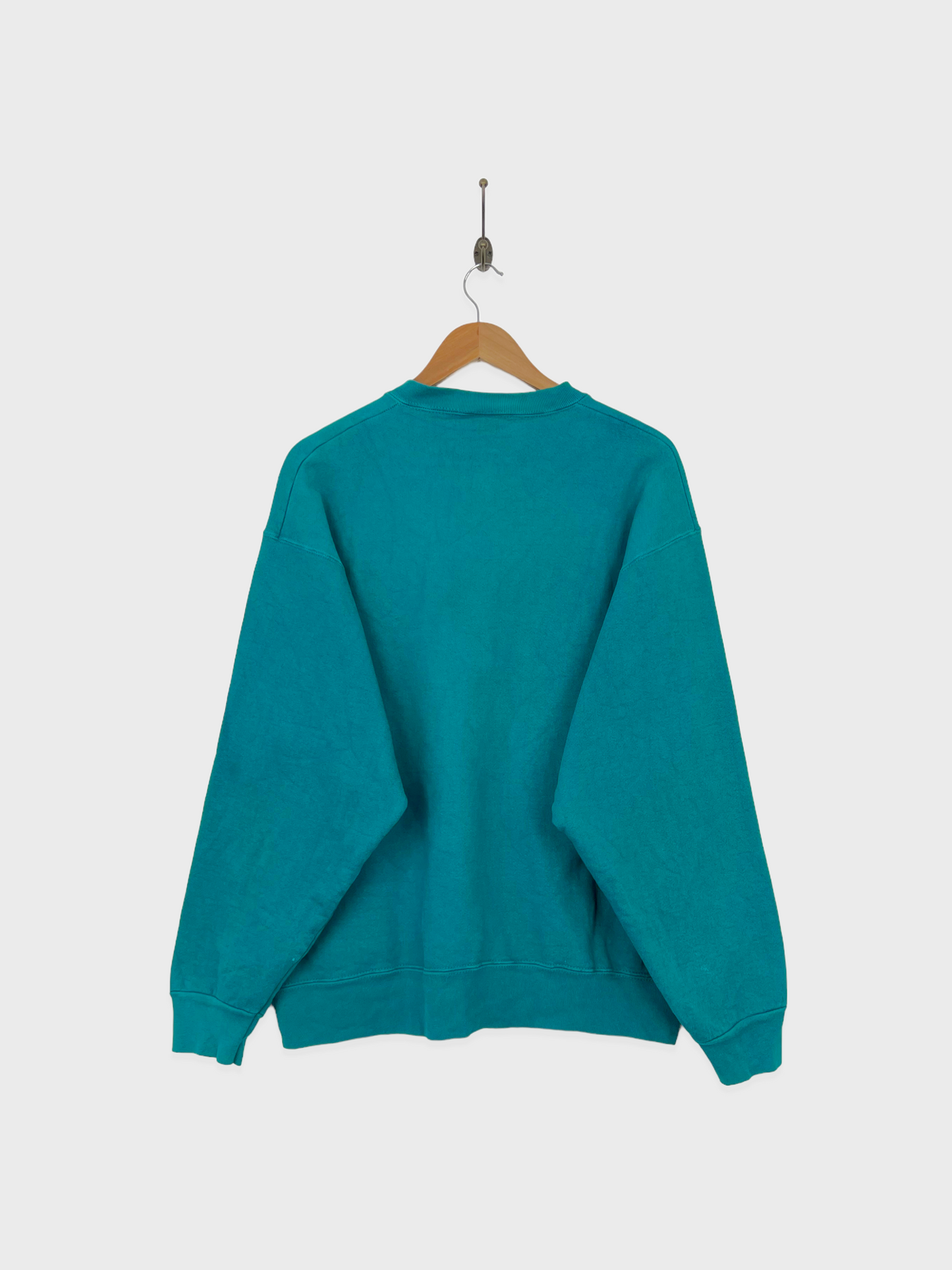 90's Boston USA Made Embroidered Vintage Sweatshirt Size M