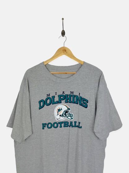 90's Miami Dolphins NFL Vintage T-Shirt Size 2XL