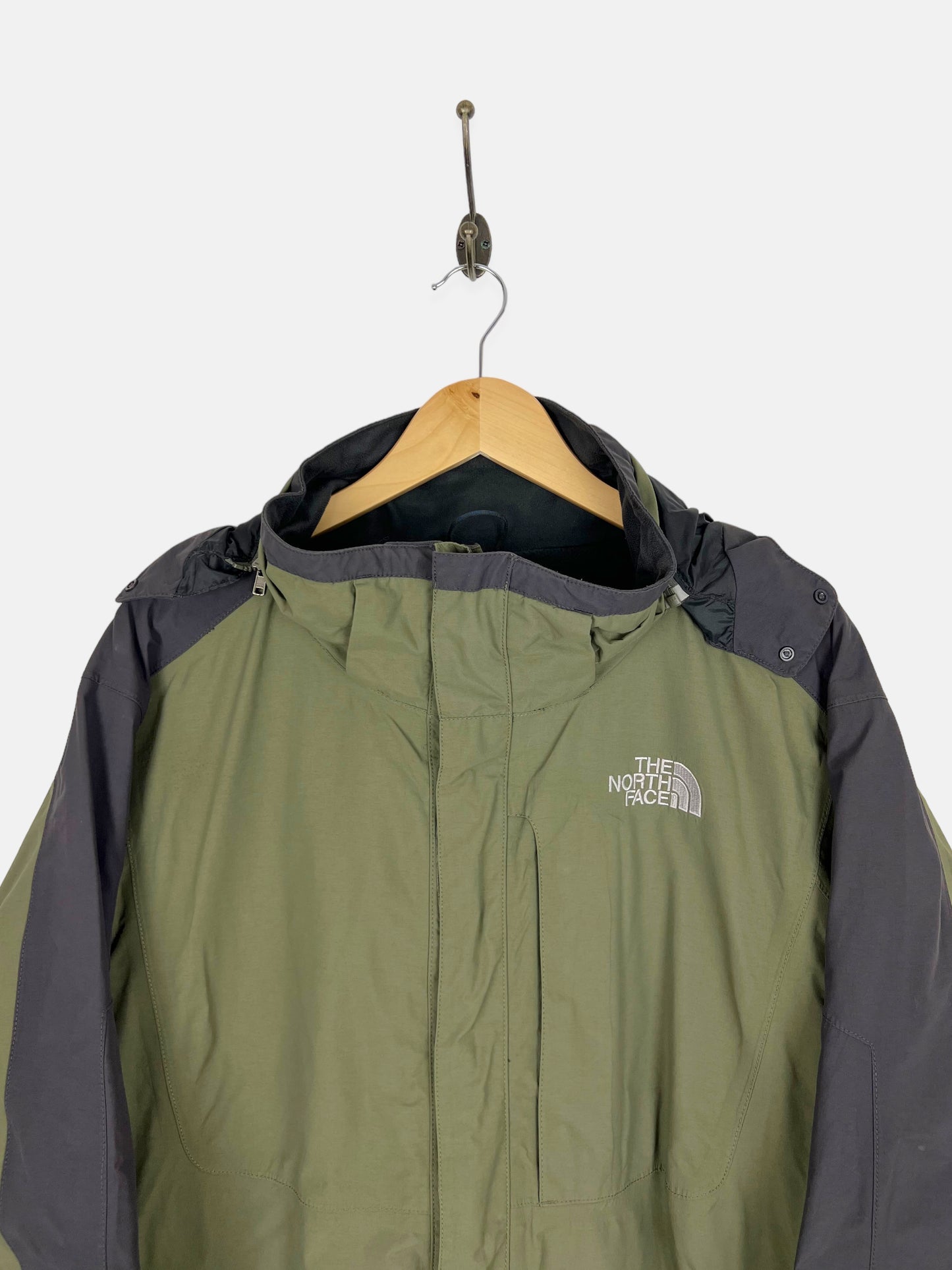 90's The North Face Gore-Tex Embroidered Vintage Jacket with Hood Size XL