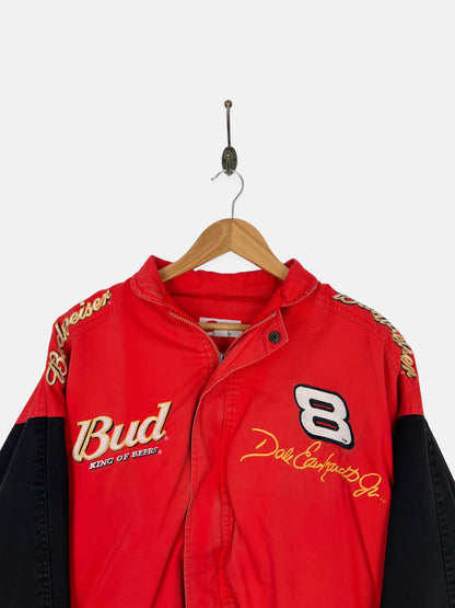 90's NASCAR Dale Earnhardt Jr Embroidered Vintage Racing Jacket Size 16