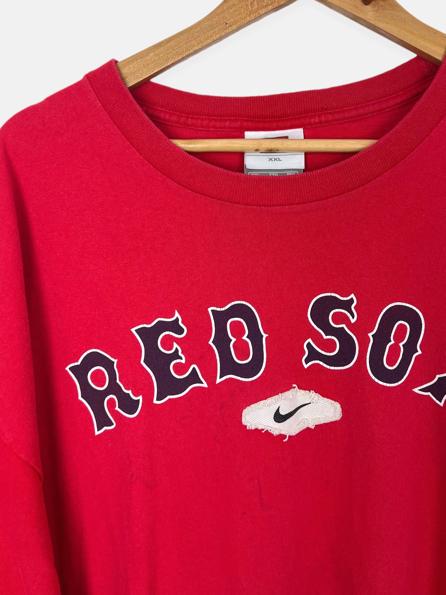 90's Nike Boston Red Sox MLB Vintage T-Shirt Size 2XL