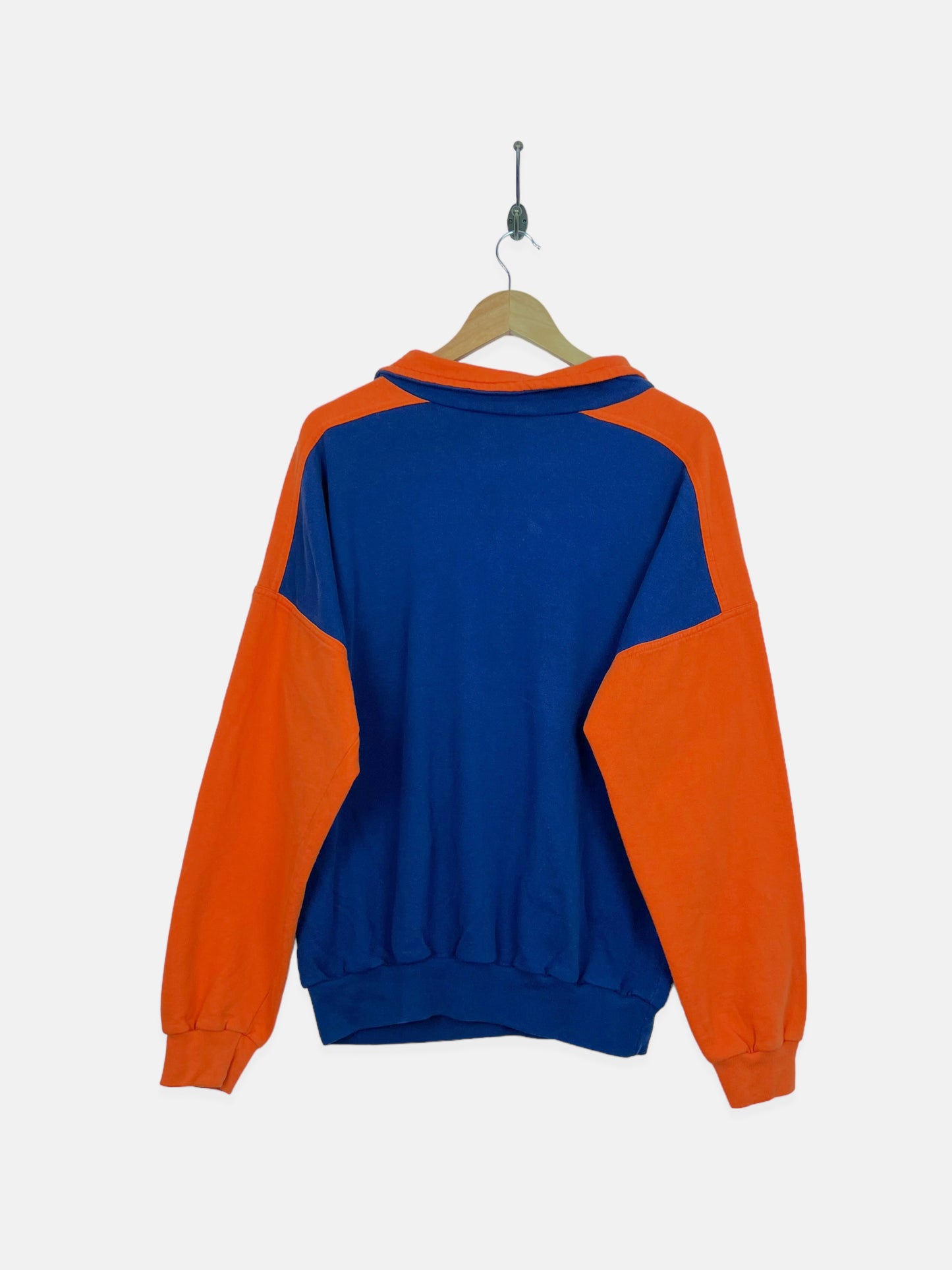 1994 Chicago Bears NFL USA Made Vintage Quarterzip Sweatshirt Size M-L