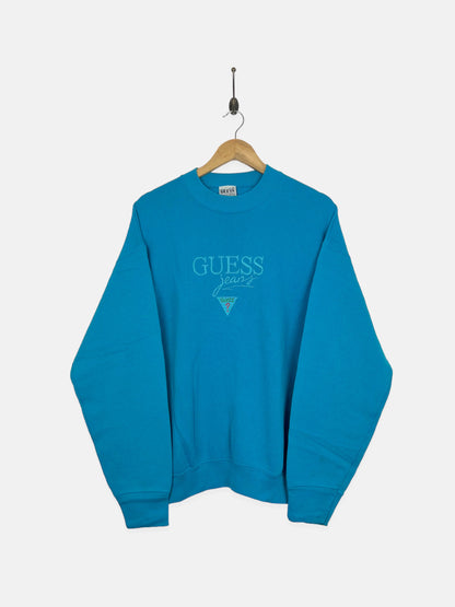 90's Guess Jeans USA Made Embroidered Vintage Sweatshirt Size M