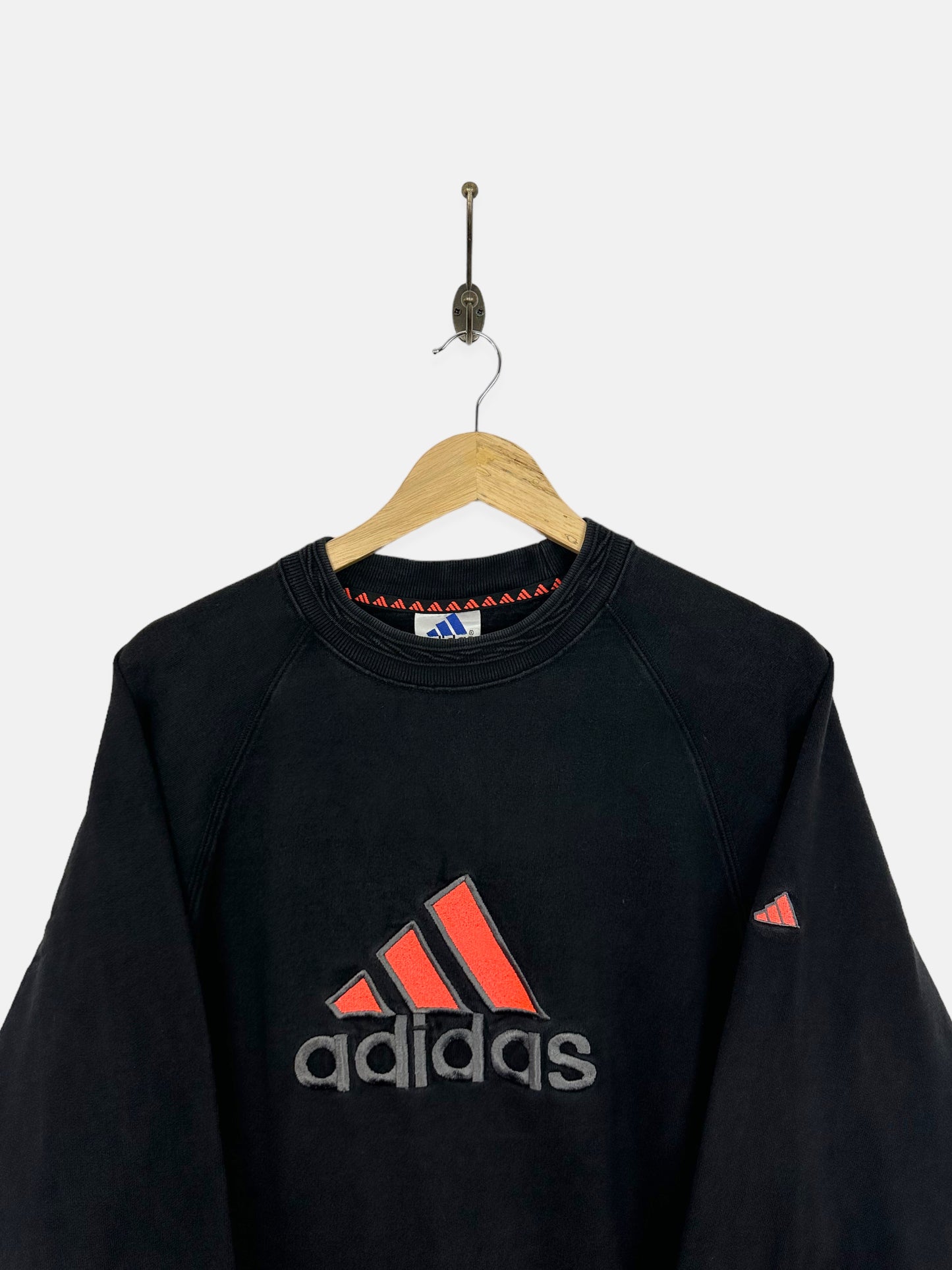 90's Adidas Embroidered Vintage Sweatshirt Size 10