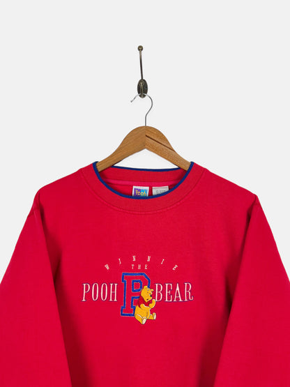 90's Disney Winnie The Pooh Embroidered Vintage Sweatshirt Size 14-16
