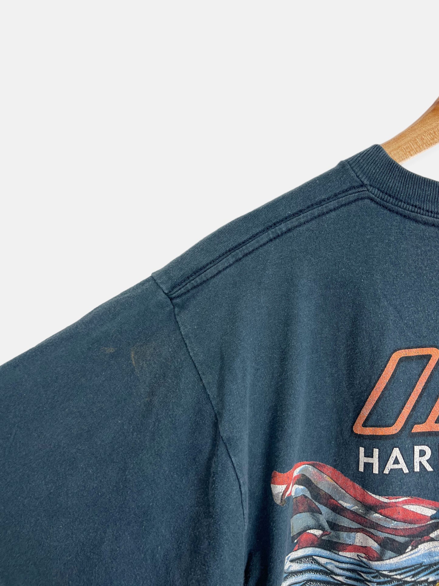 90's Harley Davidson Florida USA Made Vintage T-Shirt Size 10-12