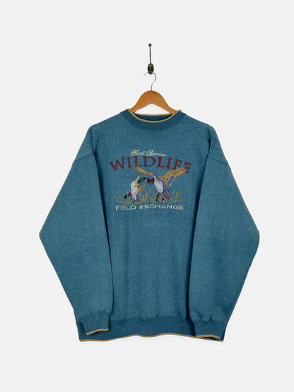 90's Wildlife Embroidered Vintage Sweatshirt Size XL