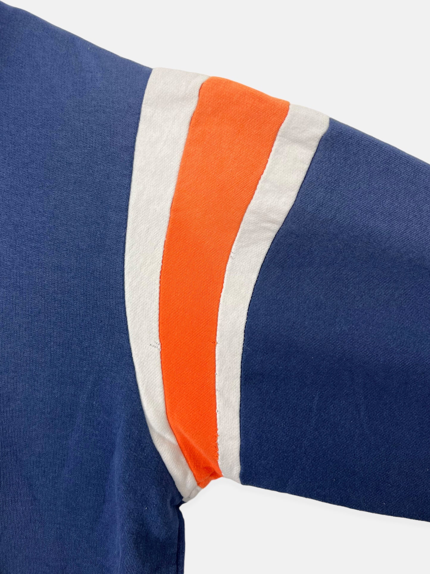 Denver Broncos NFL Embroidered Vintage Zip-Up Hoodie Size M-L