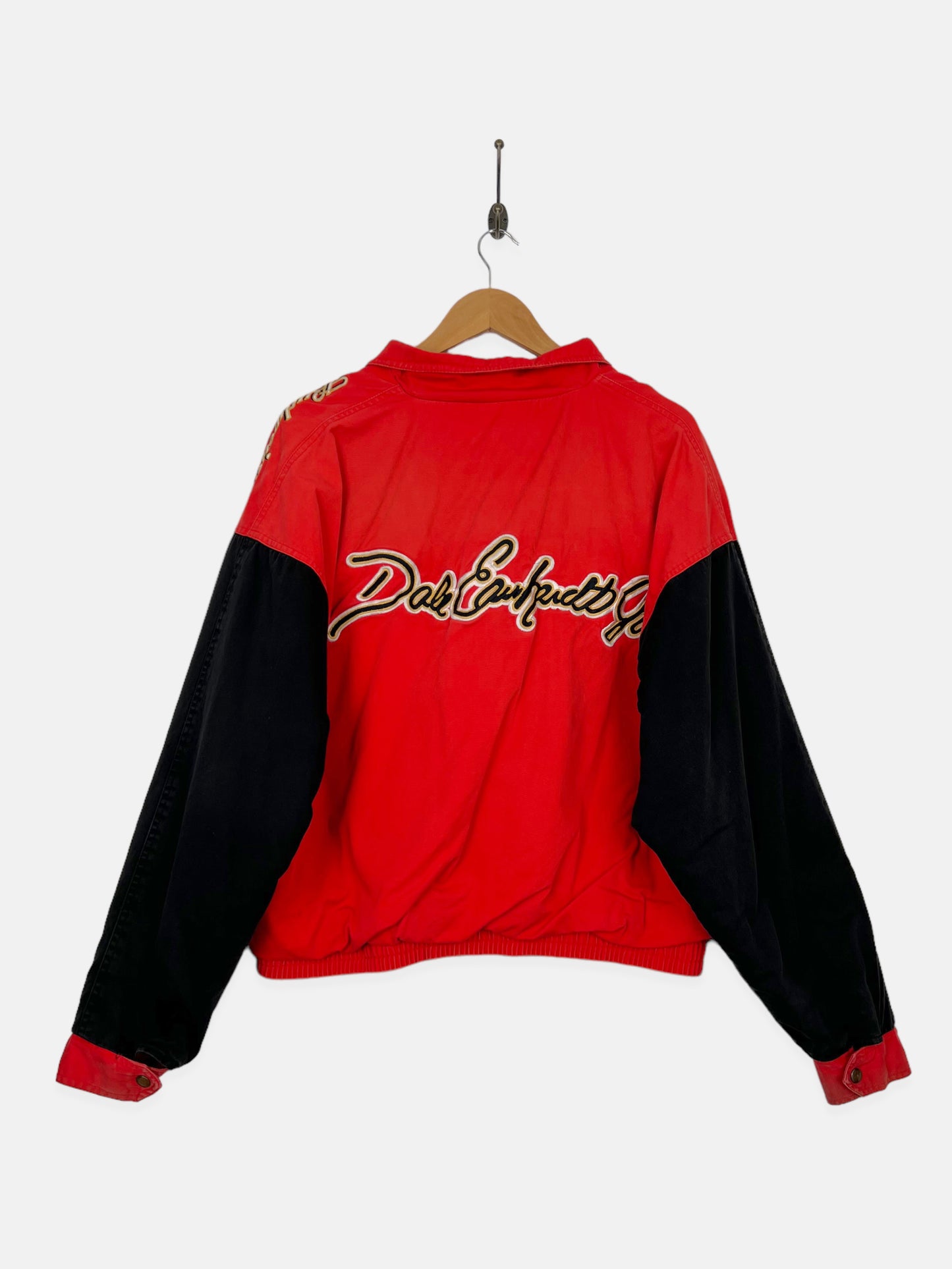 90's NASCAR Dale Earnhardt Jr Embroidered Vintage Racing Jacket Size 16