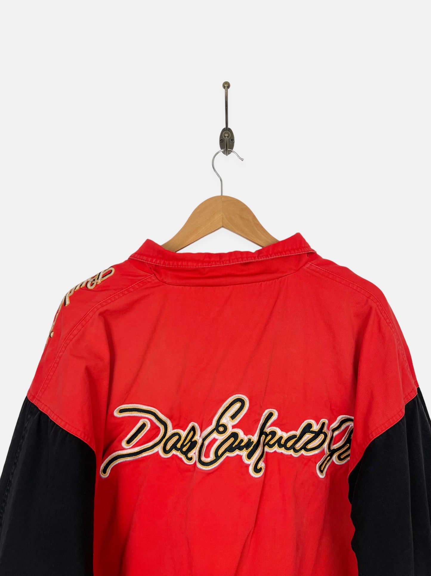 90's NASCAR Dale Earnhardt Jr Embroidered Vintage Racing Jacket Size 16