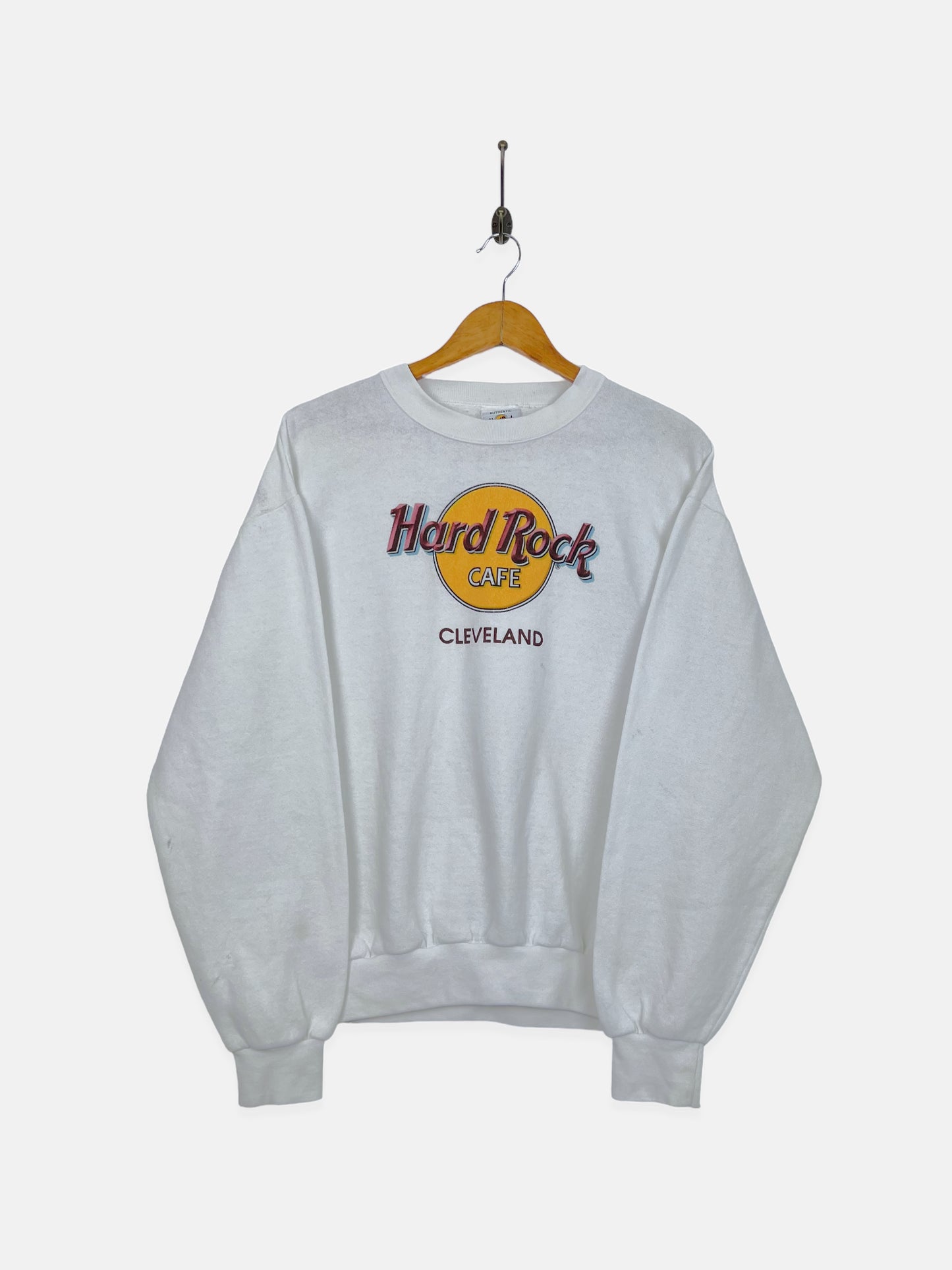 90's Hard Rock Cafe Cleveland Vintage Sweatshirt Size 12