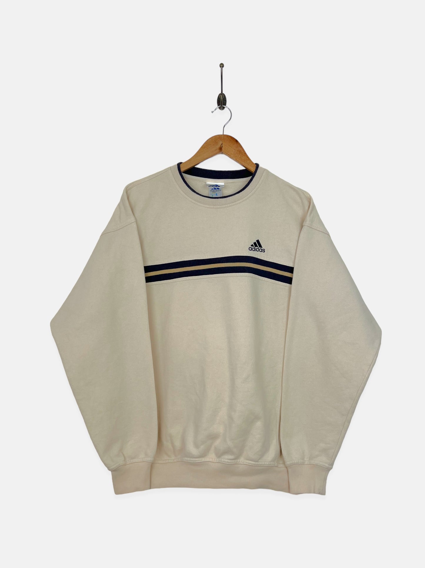 90's Adidas Embroidered Vintage Sweatshirt Size M-L