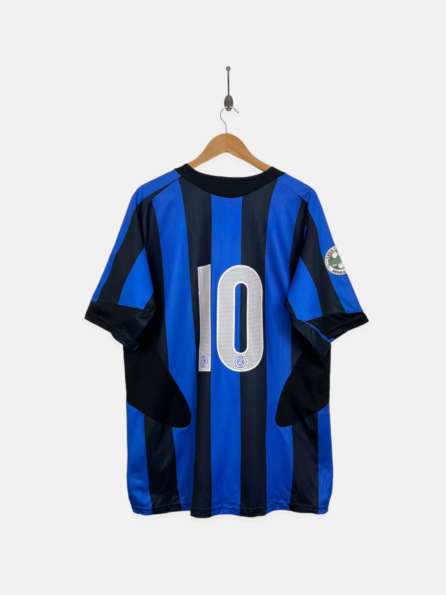 Inter Milan 05/06 Nike Embroidered Vintage Football Jersey Size XL