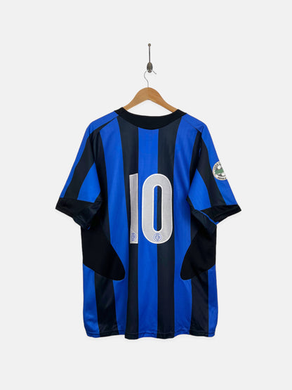 Inter Milan 05/06 Nike Embroidered Vintage Football Jersey Size XL