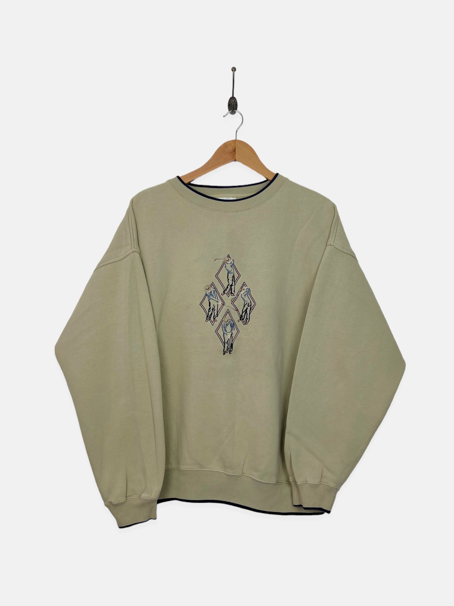 90's Golf Embroidered Vintage Sweatshirt Size XL